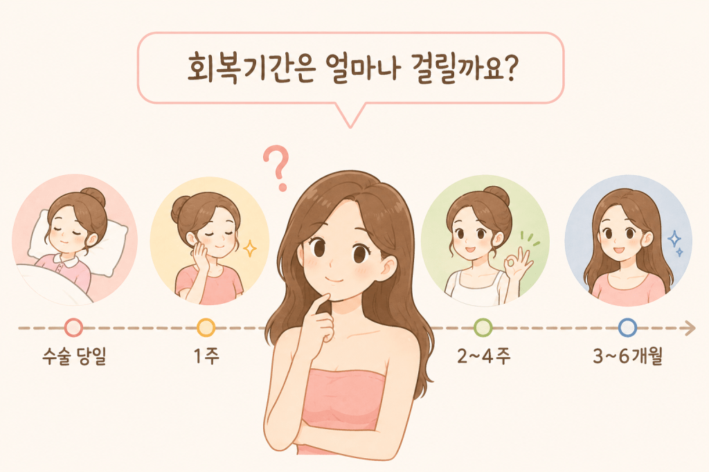가슴성형 회복기간, 실제로 얼마나 걸릴까?
