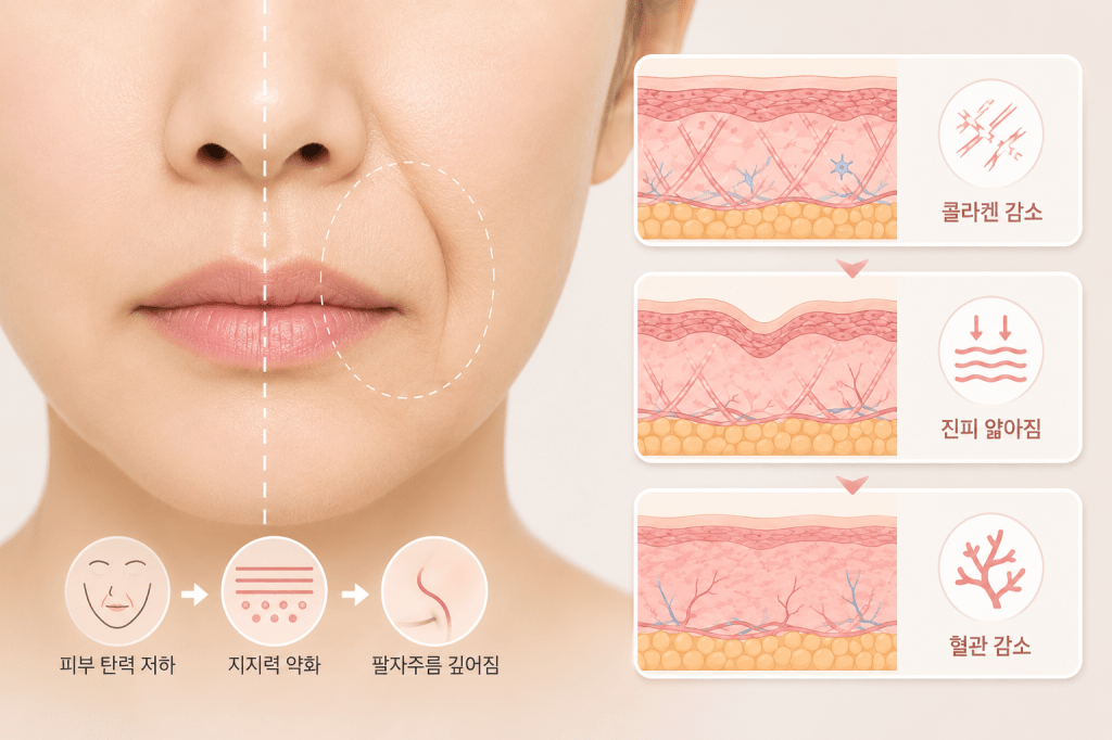 팔자주름은 왜 반복해서 생길까?